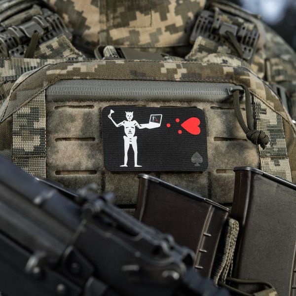 M-Tac нашивка прапор Чорна Борода IT Black - 51483012 M-Tac нашивка прапор Чорна Борода IT Black - 51483012