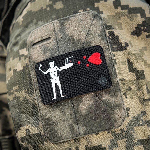 M-Tac нашивка прапор Чорна Борода IT Black - 51483012 M-Tac нашивка прапор Чорна Борода IT Black - 51483012