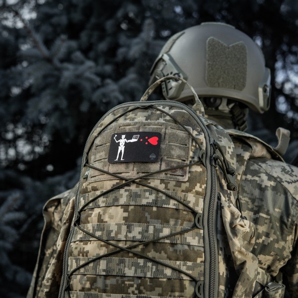 M-Tac нашивка прапор Чорна Борода IT Black - 51483012 M-Tac нашивка прапор Чорна Борода IT Black - 51483012