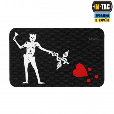 M-Tac нашивка прапор Чорна Борода Медик Black