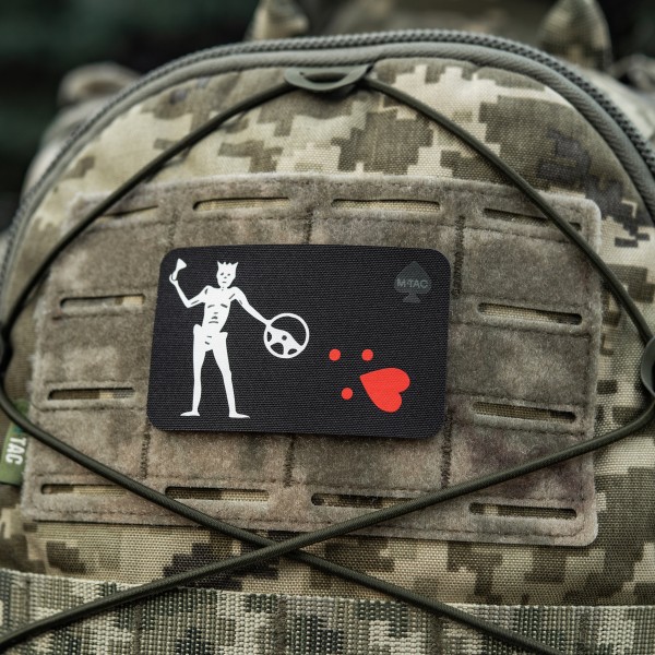 M-Tac нашивка прапор Чорна Борода Driver Black - 51483014