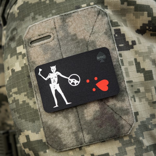 M-Tac нашивка прапор Чорна Борода Driver Black - 51483014