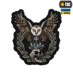 M-Tac нашивка Сова (вишивка) Black