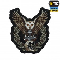 M-Tac нашивка Сова (вишивка) Black