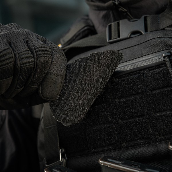 M-Tac нашивка Zero Tolerance (вышивка) Black - 51490002