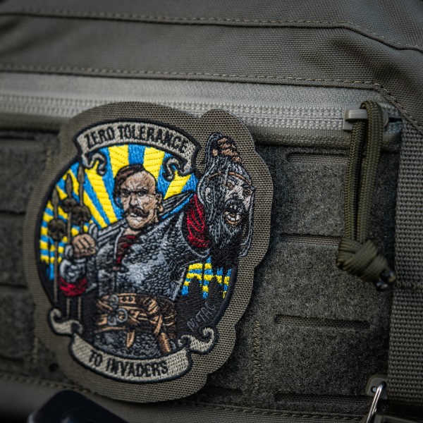 M-Tac нашивка Zero Tolerance (вышивка) Ranger Green - 51490023 M-Tac нашивка Zero Tolerance (вышивка) Ranger Green - 51490023