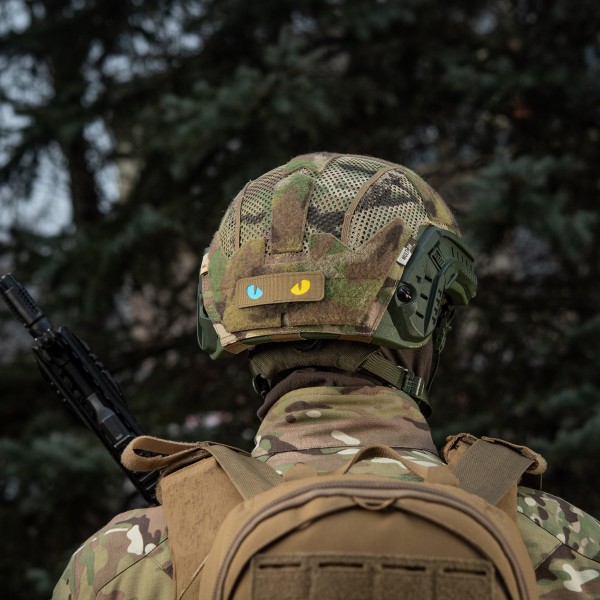 M-Tac нашивка Cat Eyes Laser Cut Coyote/Yellow/Blue/GID - 51494995