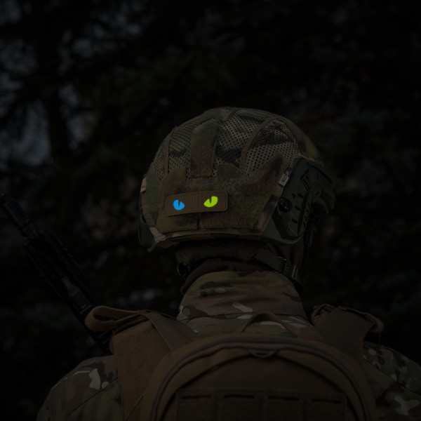 M-Tac нашивка Cat Eyes Laser Cut Coyote/Yellow/Blue/GID - 51494995