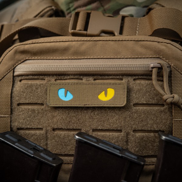 M-Tac нашивка Cat Eyes Laser Cut Coyote/Yellow/Blue/GID - 51494995