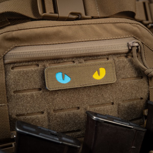 M-Tac нашивка Cat Eyes Laser Cut Coyote/Yellow/Blue/GID - 51494995