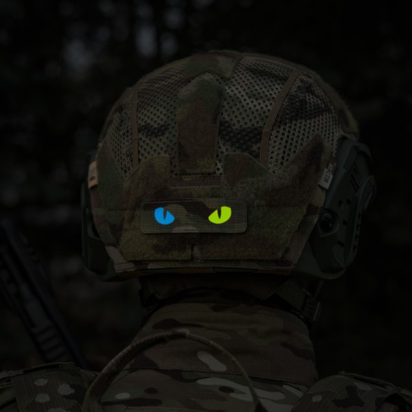 M-Tac нашивка Cat Eyes Laser Cut Multicam/Yellow/Blue/GID - 51494998