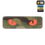 M-Tac нашивка Cat Eyes Laser Cut Multicam/Red/GID