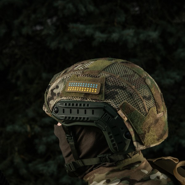 M-Tac нашивка прапор України 25х80 Laser Cut Coyote/Yellow/Blue/GID - 51496905