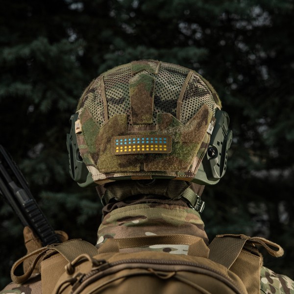 M-Tac нашивка прапор України 25х80 Laser Cut Coyote/Yellow/Blue/GID - 51496905