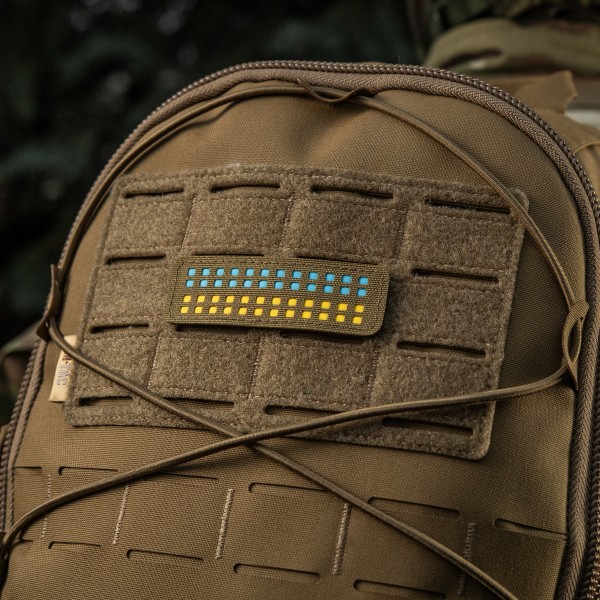 M-Tac нашивка прапор України 25х80 Laser Cut Coyote/Yellow/Blue/GID - 51496905