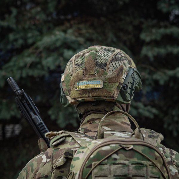 M-Tac нашивка флаг Украины 25х80 Laser Cut Multicam/Yellow/Blue/GID - 51496908