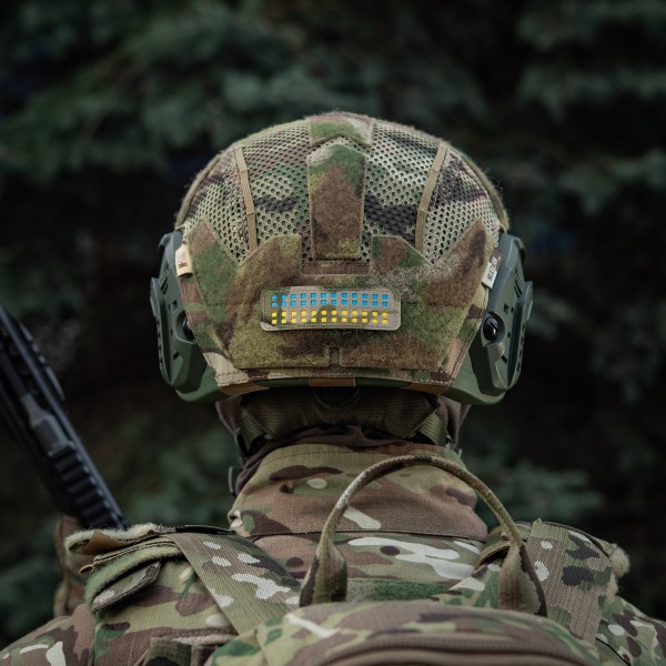 M-Tac нашивка флаг Украины 25х80 Laser Cut Multicam/Yellow/Blue/GID - 51496908