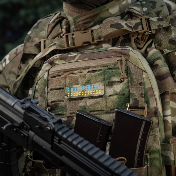 M-Tac нашивка флаг Украины 25х80 Laser Cut Multicam/Yellow/Blue/GID - 51496908