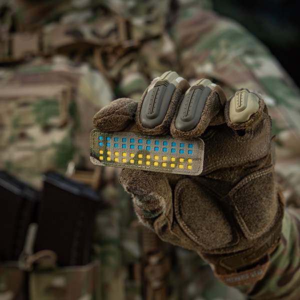 M-Tac нашивка флаг Украины 25х80 Laser Cut Multicam/Yellow/Blue/GID - 51496908