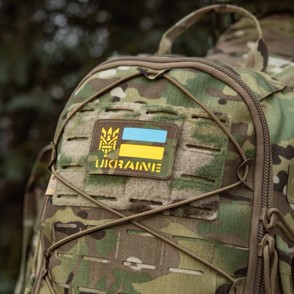 M-Tac нашивка Ukraine (с Тризубом) Laser Cut Multicam/Yellow/Blue/GID - 51497908 M-Tac нашивка Ukraine (с Тризубом) Laser Cut Multicam/Yellow/Blue/GID - 51497908