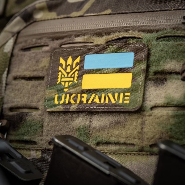 M-Tac нашивка Ukraine (с Тризубом) Laser Cut Multicam/Yellow/Blue/GID - 51497908 M-Tac нашивка Ukraine (с Тризубом) Laser Cut Multicam/Yellow/Blue/GID - 51497908