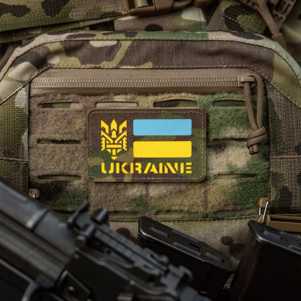 M-Tac нашивка Ukraine (с Тризубом) Laser Cut Multicam/Yellow/Blue/GID - 51497908 M-Tac нашивка Ukraine (с Тризубом) Laser Cut Multicam/Yellow/Blue/GID - 51497908