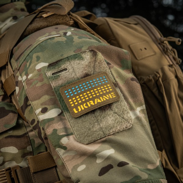 M-Tac нашивка Ukraine Laser Cut Coyote/Yellow/Blue/GID - 51498905
