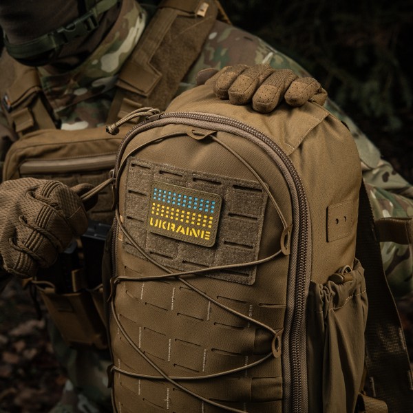 M-Tac нашивка Ukraine Laser Cut Coyote/Yellow/Blue/GID - 51498905