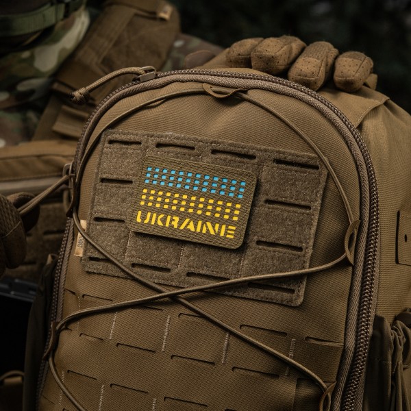 M-Tac нашивка Ukraine Laser Cut Coyote/Yellow/Blue/GID - 51498905