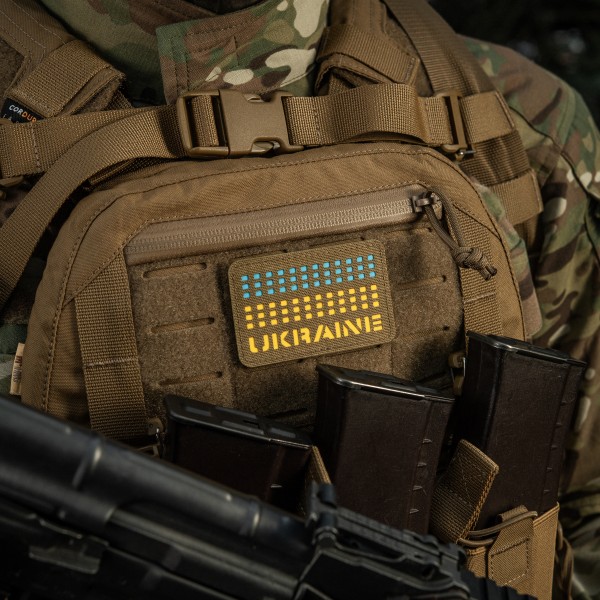 M-Tac нашивка Ukraine Laser Cut Coyote/Yellow/Blue/GID - 51498905