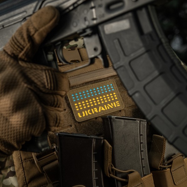 M-Tac нашивка Ukraine Laser Cut Coyote/Yellow/Blue/GID - 51498905