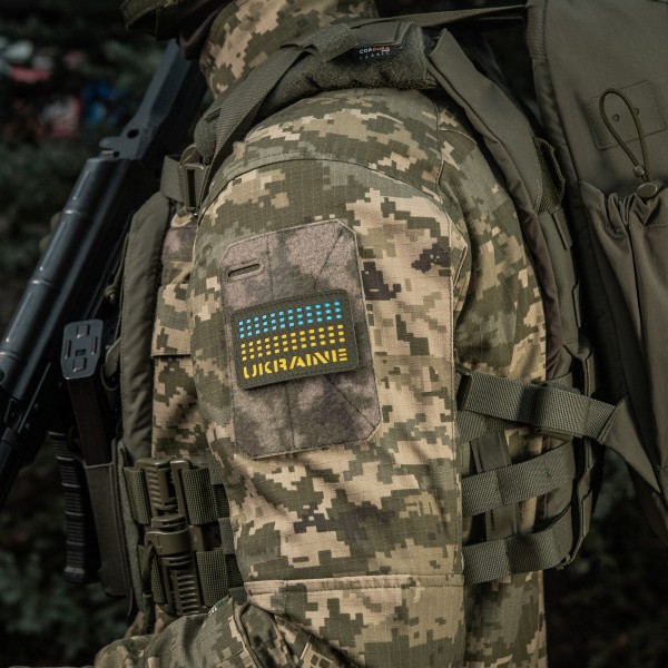 M-Tac нашивка Ukraine Laser Cut Ranger Green/Yellow/Blue/GID - 51498923