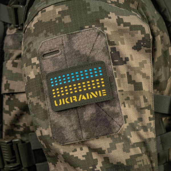 M-Tac нашивка Ukraine Laser Cut Ranger Green/Yellow/Blue/GID - 51498923