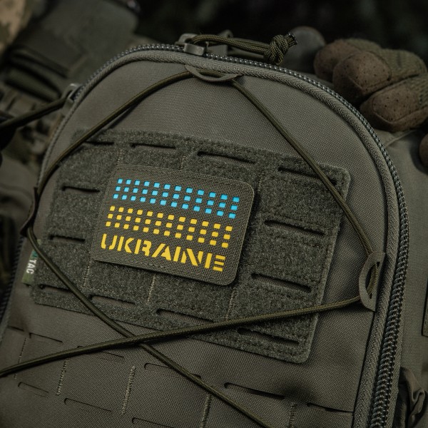 M-Tac нашивка Ukraine Laser Cut Ranger Green/Yellow/Blue/GID - 51498923