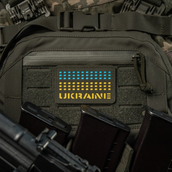 M-Tac нашивка Ukraine Laser Cut Ranger Green/Yellow/Blue/GID - 51498923