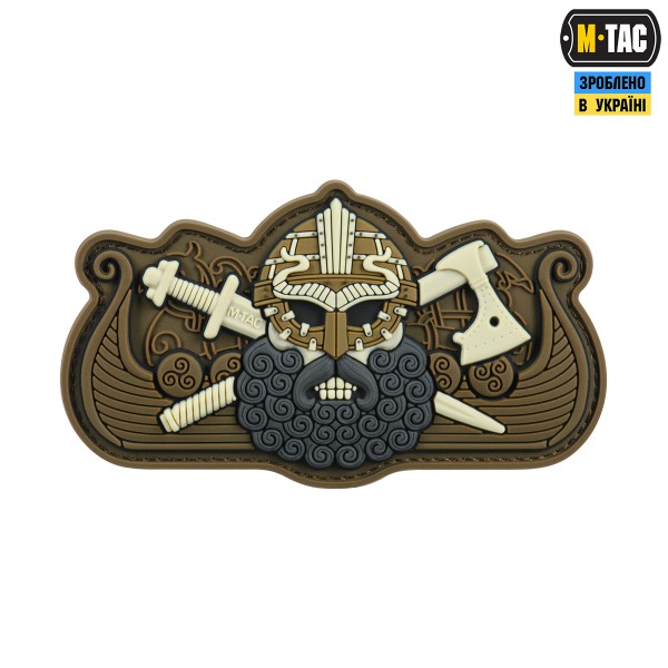 M-Tac нашивка Viking’s Drakkar Black/Coyote - 51499005