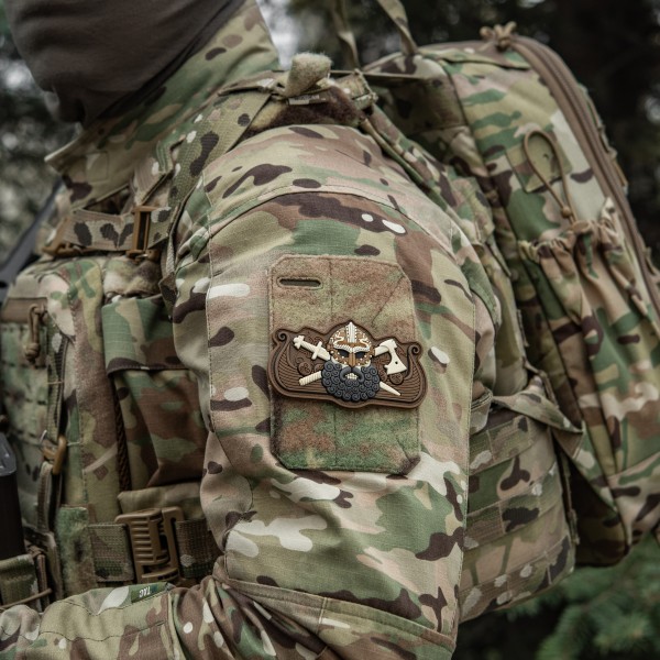 M-Tac нашивка Viking’s Drakkar Black/Coyote - 51499005 M-Tac нашивка Viking’s Drakkar Black/Coyote - 51499005