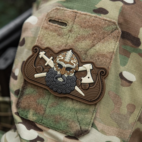 M-Tac нашивка Viking’s Drakkar Black/Coyote - 51499005 M-Tac нашивка Viking’s Drakkar Black/Coyote - 51499005