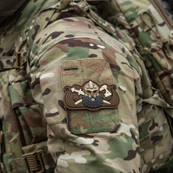 M-Tac нашивка Viking’s Drakkar Black/Coyote - 51499005 M-Tac нашивка Viking’s Drakkar Black/Coyote - 51499005