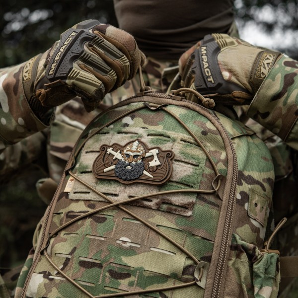 M-Tac нашивка Viking’s Drakkar Black/Coyote - 51499005 M-Tac нашивка Viking’s Drakkar Black/Coyote - 51499005