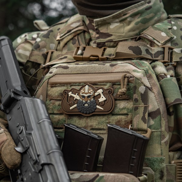 M-Tac нашивка Viking’s Drakkar Black/Coyote - 51499005 M-Tac нашивка Viking’s Drakkar Black/Coyote - 51499005