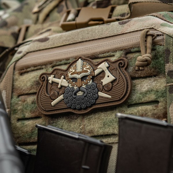 M-Tac нашивка Viking’s Drakkar Black/Coyote - 51499005 M-Tac нашивка Viking’s Drakkar Black/Coyote - 51499005