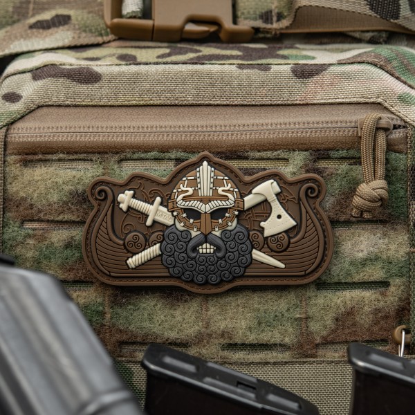 M-Tac нашивка Viking’s Drakkar Black/Coyote - 51499005 M-Tac нашивка Viking’s Drakkar Black/Coyote - 51499005