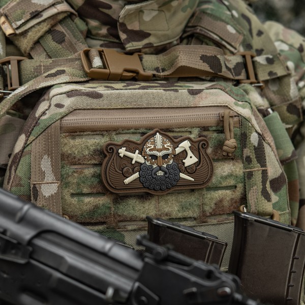 M-Tac нашивка Viking’s Drakkar Black/Coyote - 51499005 M-Tac нашивка Viking’s Drakkar Black/Coyote - 51499005