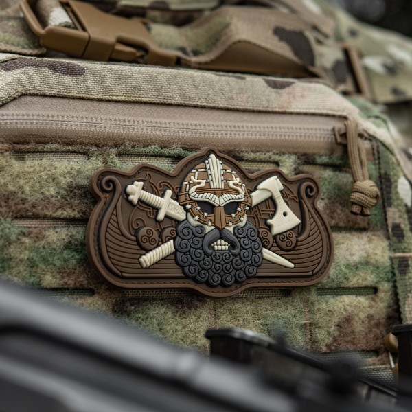 M-Tac нашивка Viking’s Drakkar Black/Coyote - 51499005 M-Tac нашивка Viking’s Drakkar Black/Coyote - 51499005