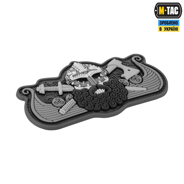 M-Tac нашивка Viking’s Drakkar Black/Grey - 51499011 M-Tac нашивка Viking’s Drakkar Black/Grey - 51499011
