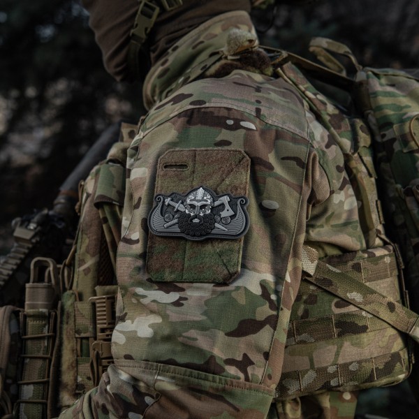 M-Tac нашивка Viking’s Drakkar Black/Grey - 51499011 M-Tac нашивка Viking’s Drakkar Black/Grey - 51499011