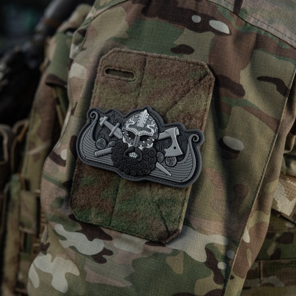 M-Tac нашивка Viking’s Drakkar Black/Grey - 51499011 M-Tac нашивка Viking’s Drakkar Black/Grey - 51499011