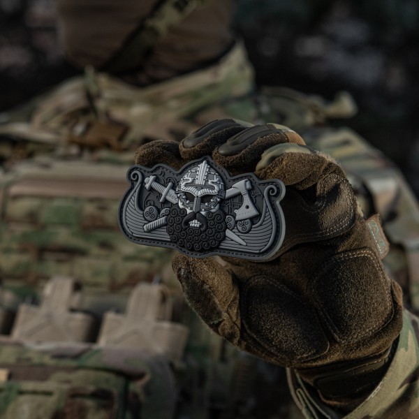 M-Tac нашивка Viking’s Drakkar Black/Grey - 51499011 M-Tac нашивка Viking’s Drakkar Black/Grey - 51499011