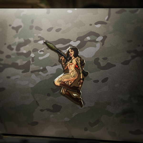 M-Tac наклейка обємна Tactical girl №9 РПГ Скандинавик - 51500003 M-Tac наклейка обємна Tactical girl №9 РПГ Скандинавик - 51500003